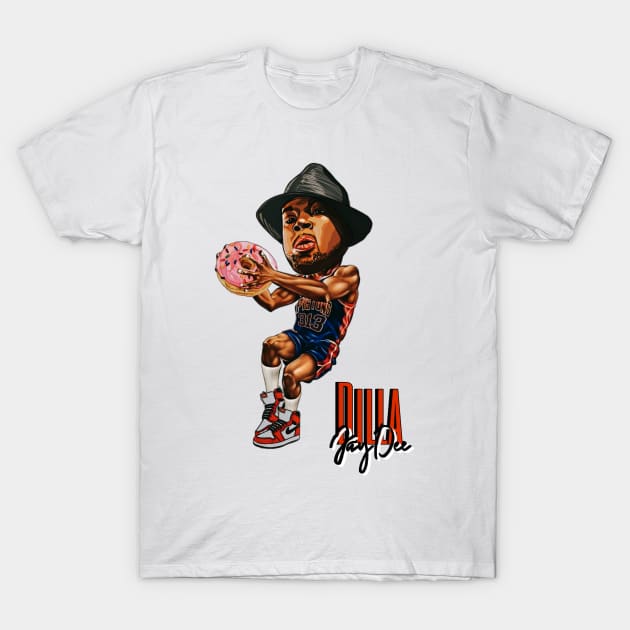 NBA Dilla T-Shirt by Esoteric Fresh 